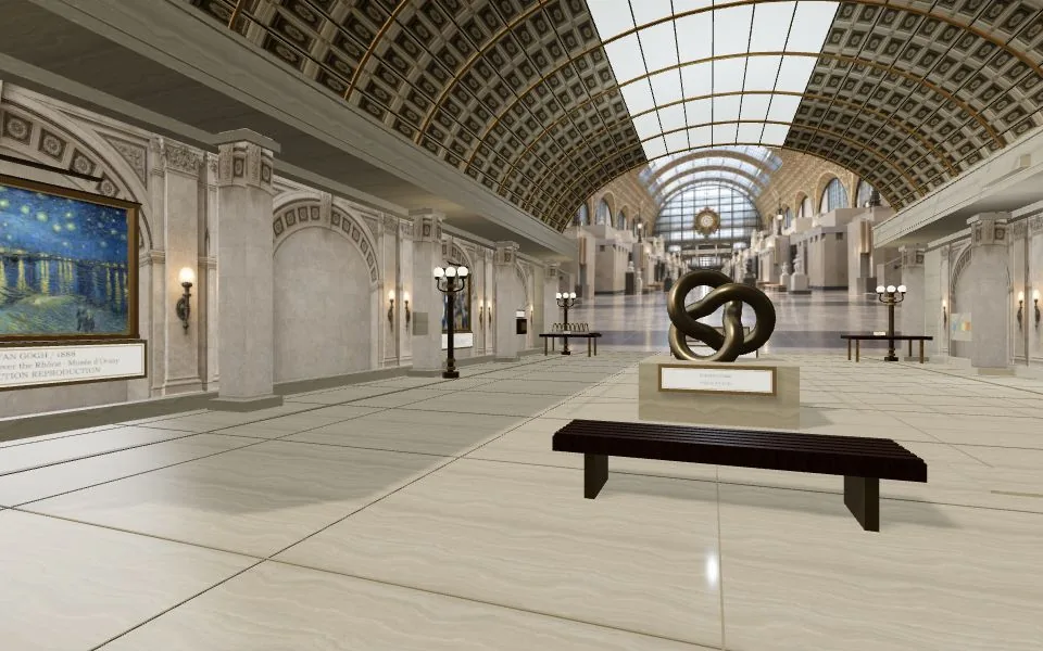 巴黎 · 先看哪一幅 · 3D 课堂实景